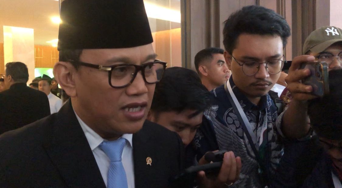 Menteri Pelindungan Pekerja Migran Indonesia (P2MI) Abdul Kadir Karding  <b>(NTVnews.id/Deddy Setiawan)</b>