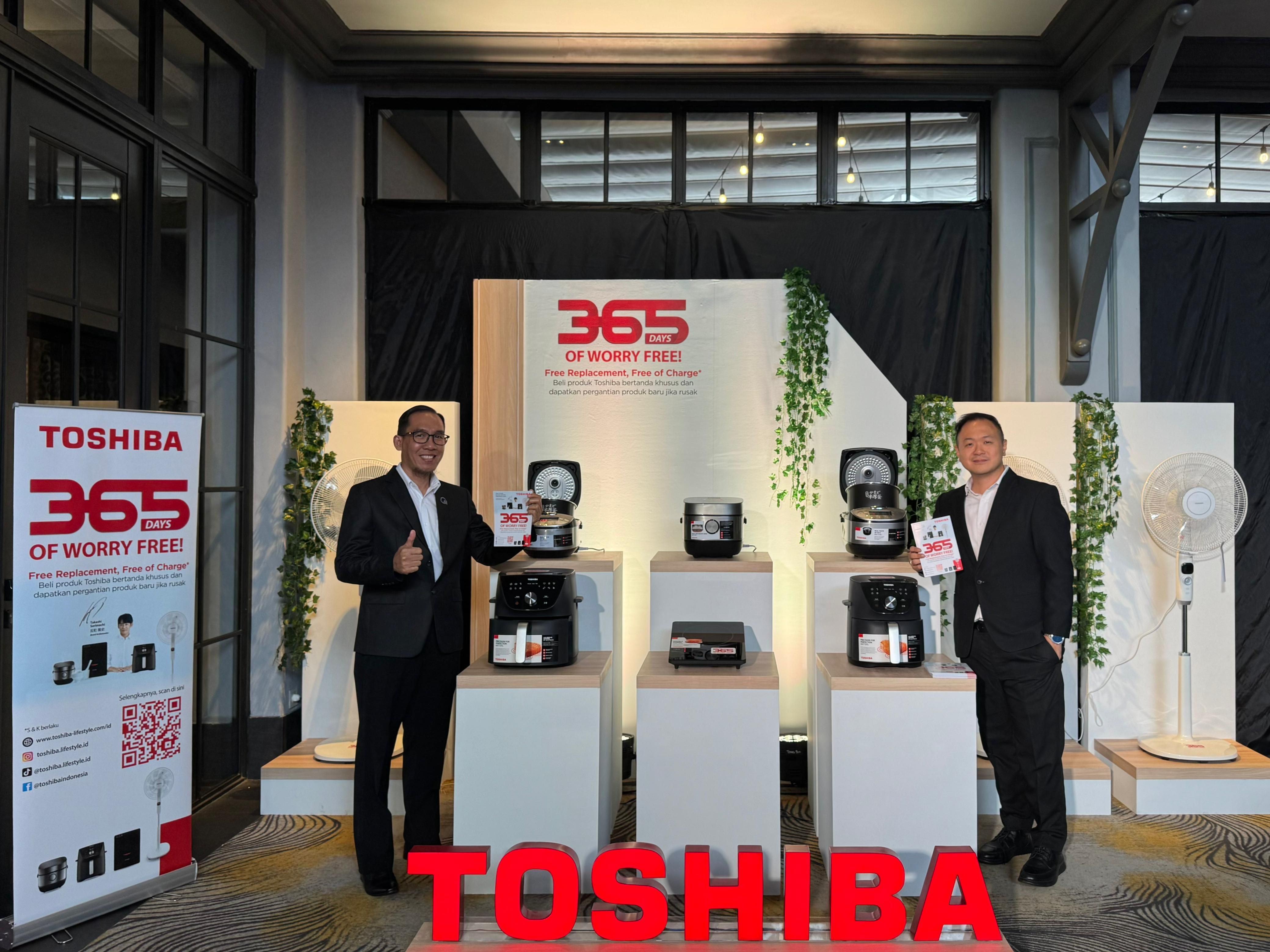 Toshiba Lifestyle Indonesia Luncurkan Program  &quot;365 Days of Worry Free&quot; untuk Kemudahan Konsumen  <b>(DOKUMEN)</b>