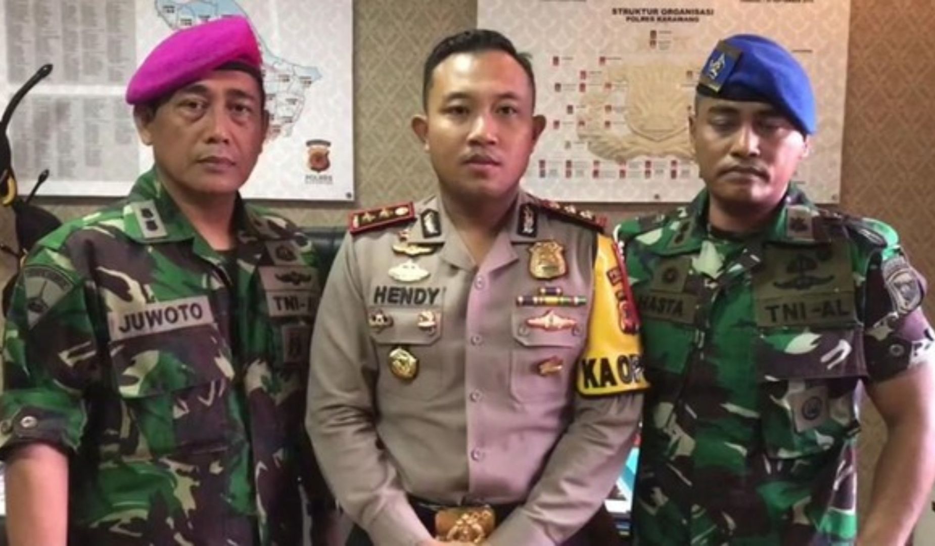 Hendy Kurniawan semasa menjabat Kapolres Karawang. 