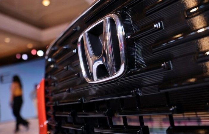 Ilustrasi. Logo Honda. (Foto: Dok/Anushree Fadnavis/Reuters)