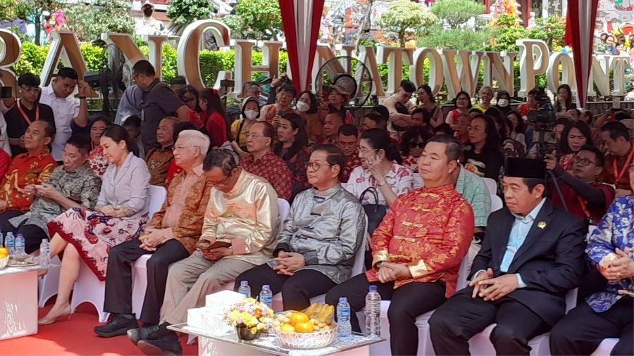 PJ Gunernur DKI hingga Pramono-Rano Hadiri Cap Go Meh <b>(Ntvnews.id/ Adiansyah)</b>