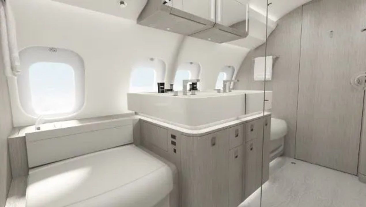 Interior The Global Express 6500, jet pribadi Cristiano Ronaldo <b>(Website Bombardier)</b>