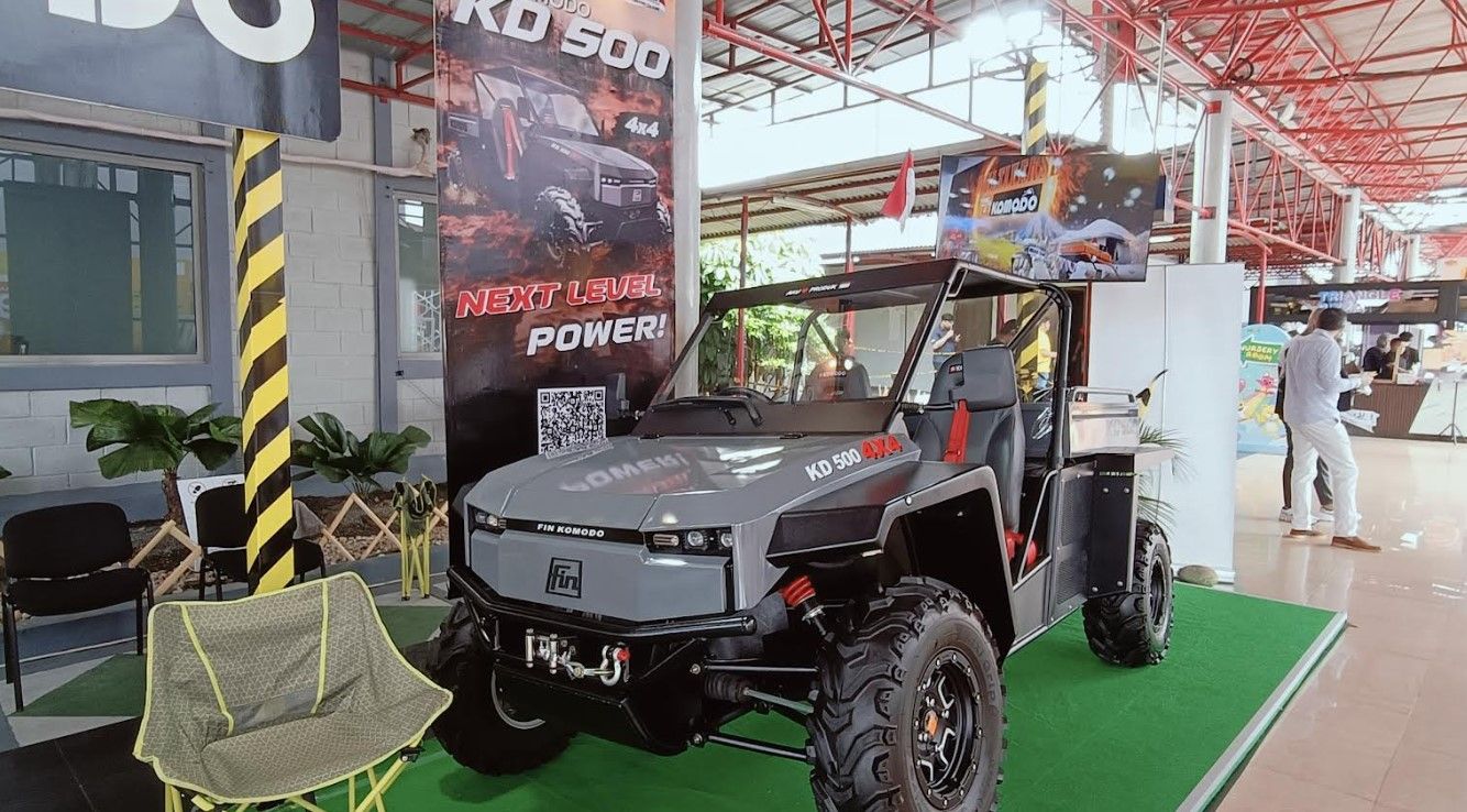 Fin Komodo KD 500 (4X4) 500 cc. (Foto: Adiantoro/NTV)  