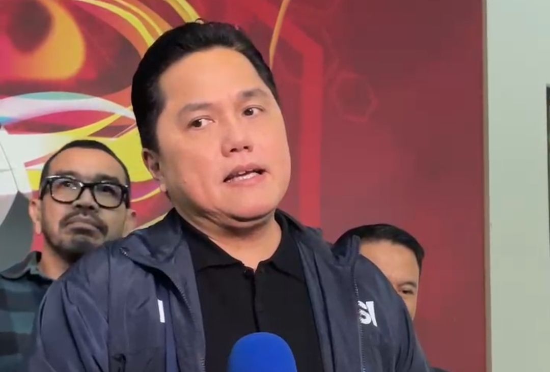 Ketua Umum PSSI Erick Thohir. (NTVNews.id) 