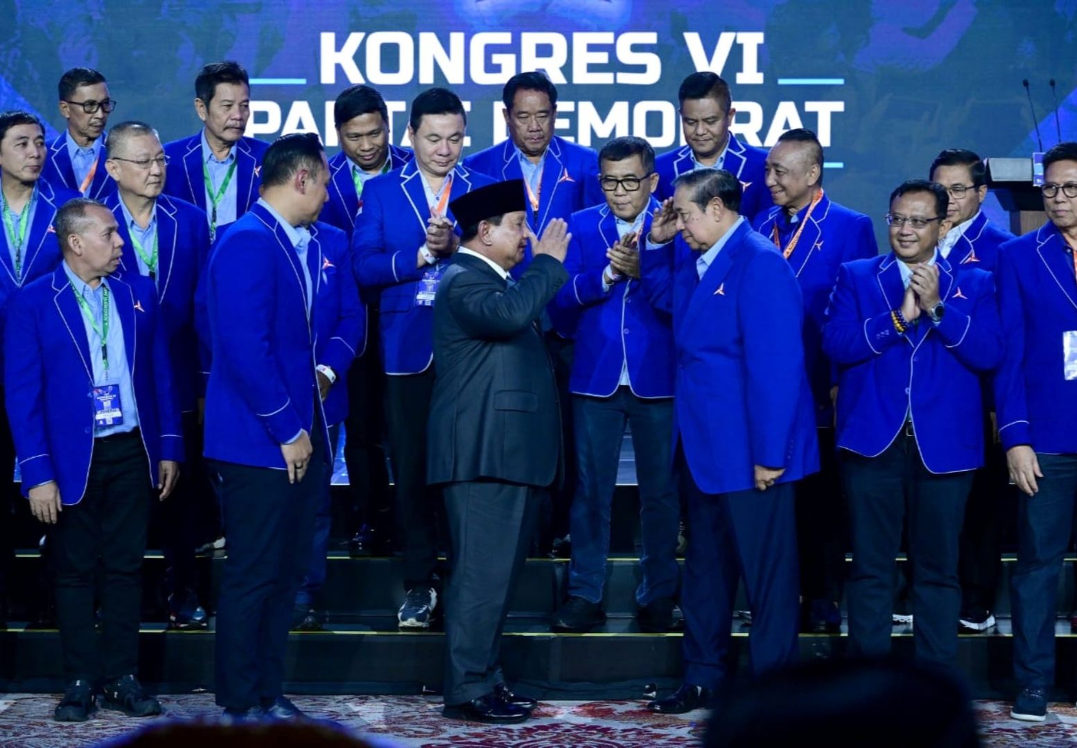Penutupan Kongres VI Partai Demokrat. 