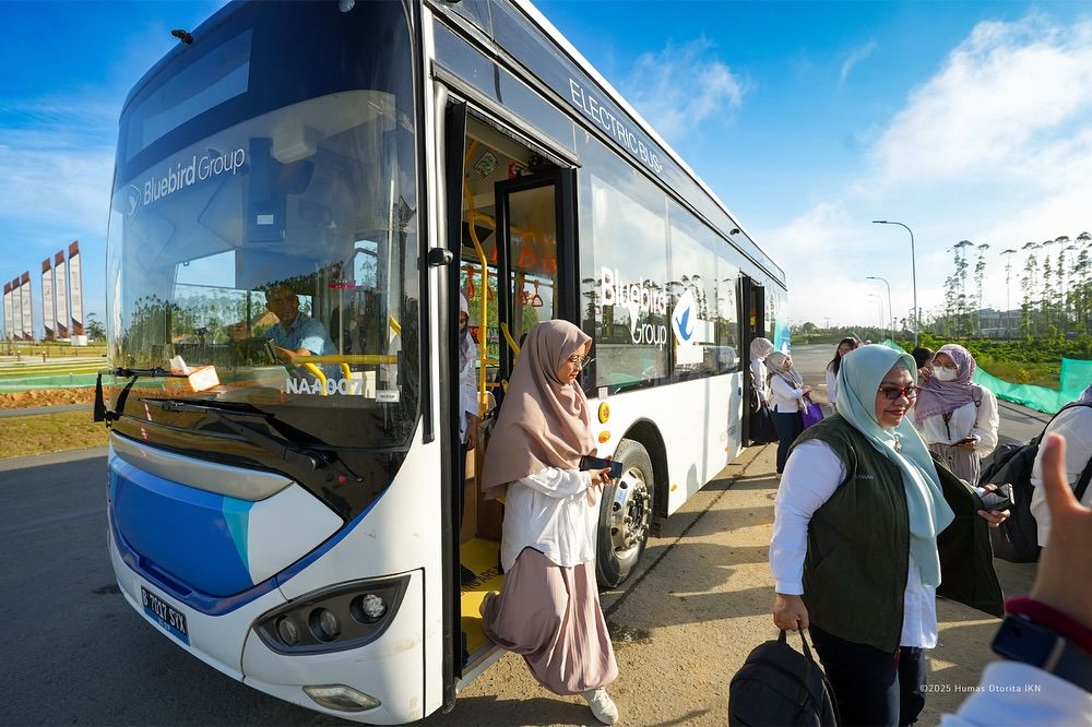 Otorita Ibu Kota Nusantara (OIKN) mengumumkan seluruh pegawainya mulai berkantor di IKN, Senin 3 Maret 2025.