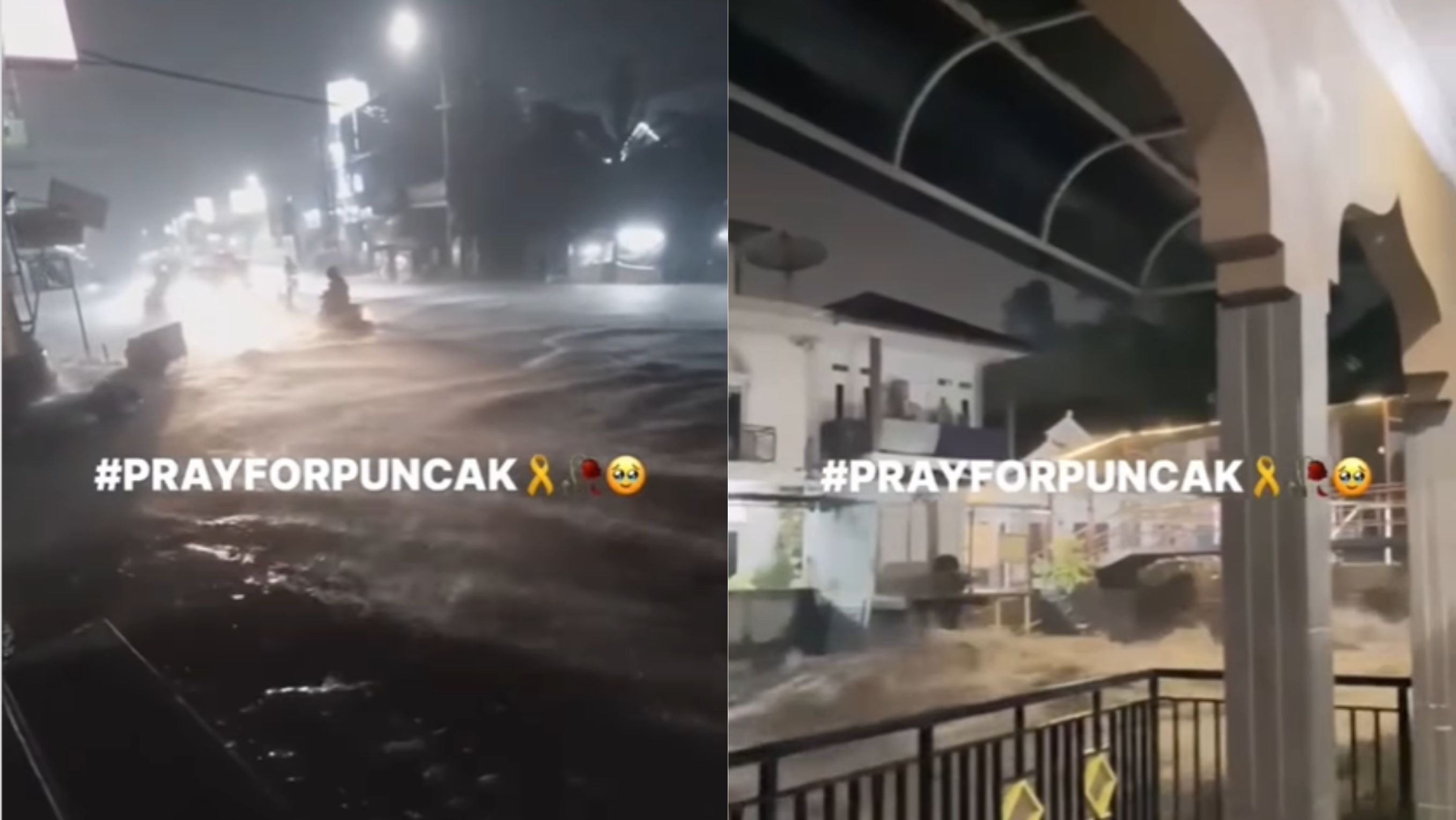 Banjir Bandang Puncak Cisarua Bogor <b>(Instagram)</b>