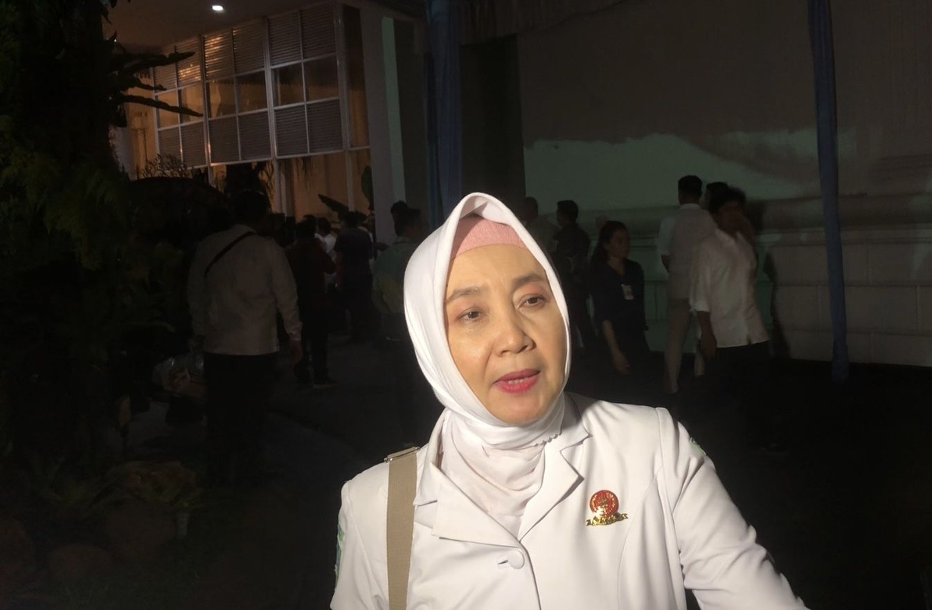 Kepala BMKG Dwikorita Karnawati  <b>(NTVnews.id/Deddy Setiawan)</b>