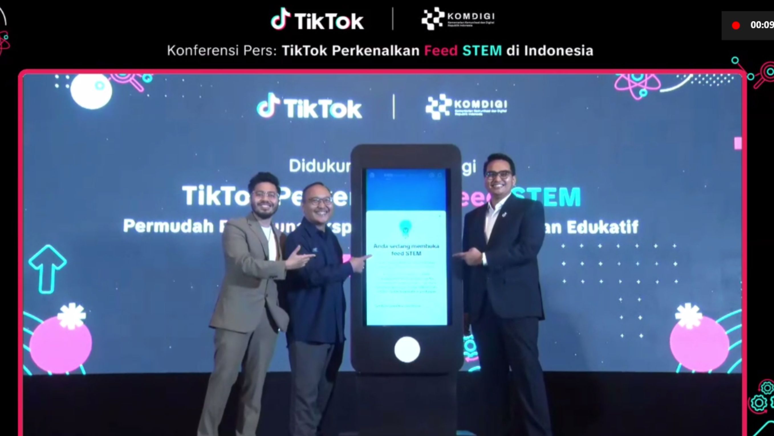 TikTok Luncurkan STEM Feed <b>(NTVNews.id: Dedi)</b>