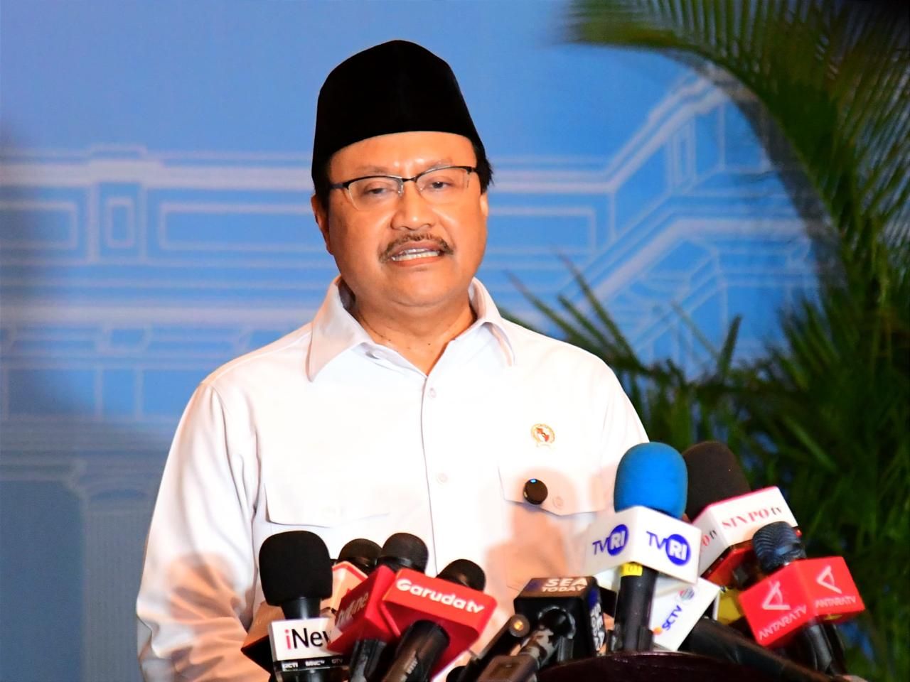 Menteri Sosial Saifullah Yusuf atau Gus Ipul <b>(Sekretariat Presiden)</b>