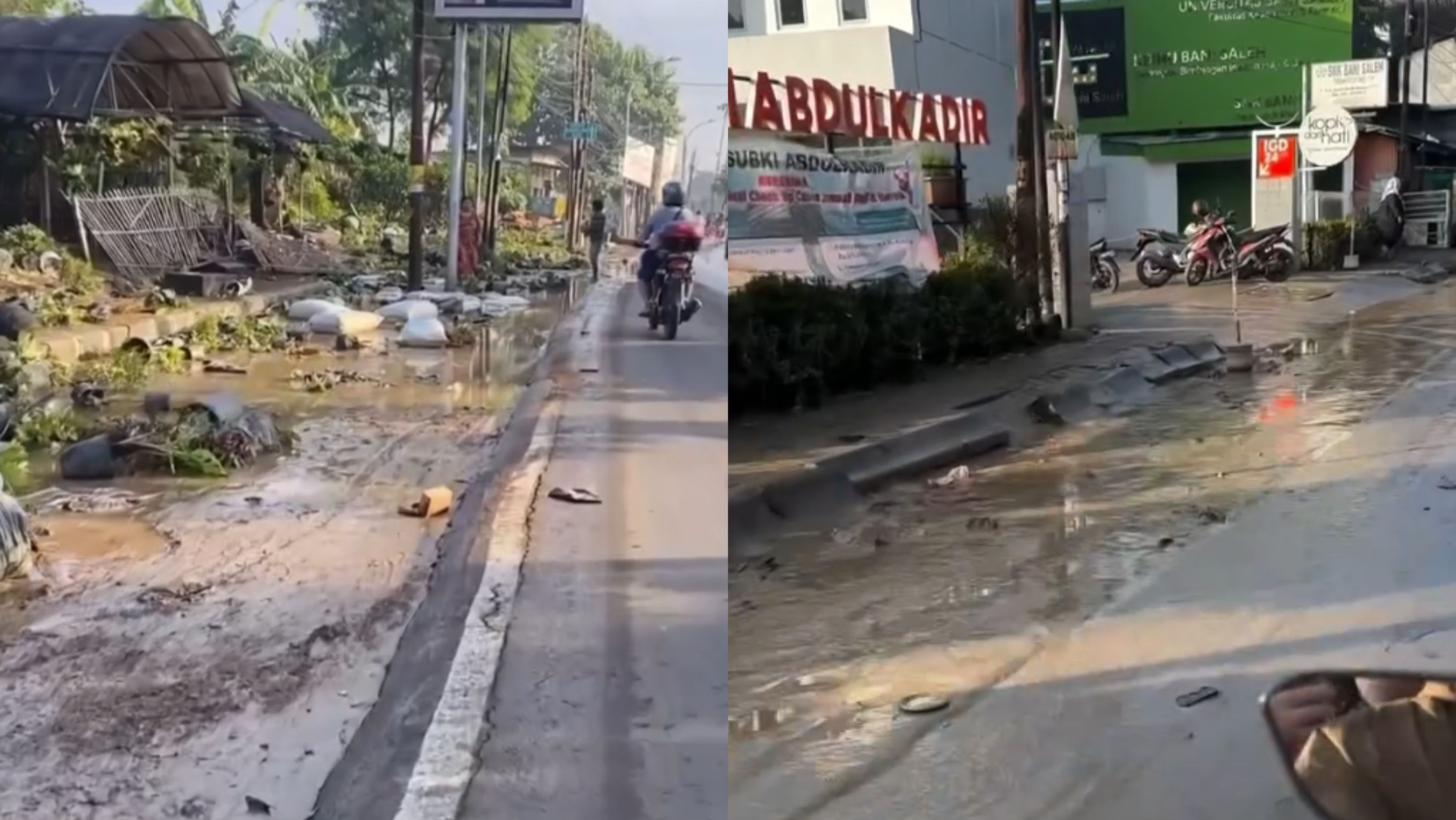 Banjir Bekasi Mulai Surut <b>(Instagram)</b>