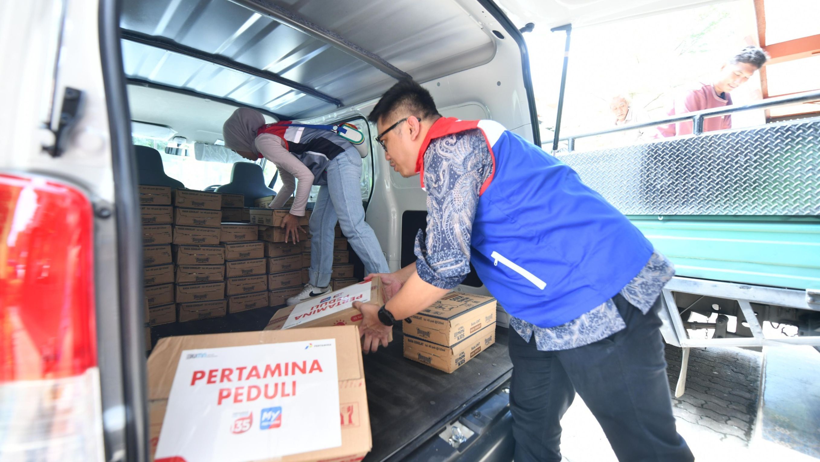 Pertamina Bantu Warga Terdampak Banjir Bekasi <b>(Pertamina)</b>