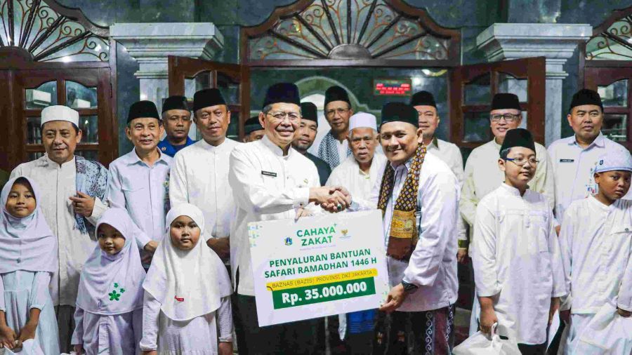 Sekda DKI Marullah Canangkan Revitalisasi Masjid Jami An Ni'mah <b>(Pemprov DKI/ ntvnews.id)</b>