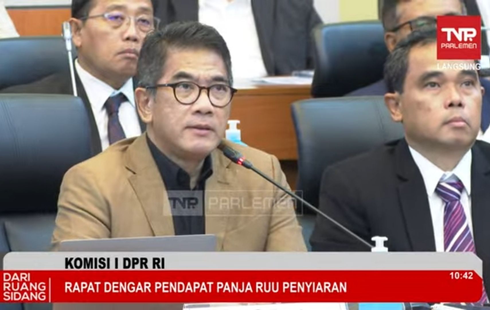 Dirut LPP TVRI Iman Brotoseno. (YouTube)