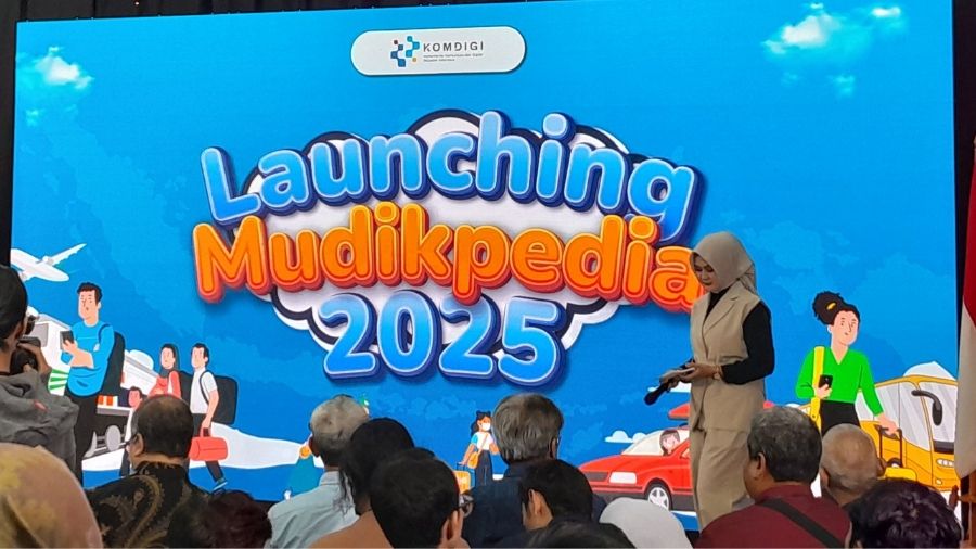 Komdigi Launching Mudikpedia 2025 <b>(Ntvnews.id/ Adiansyah)</b>