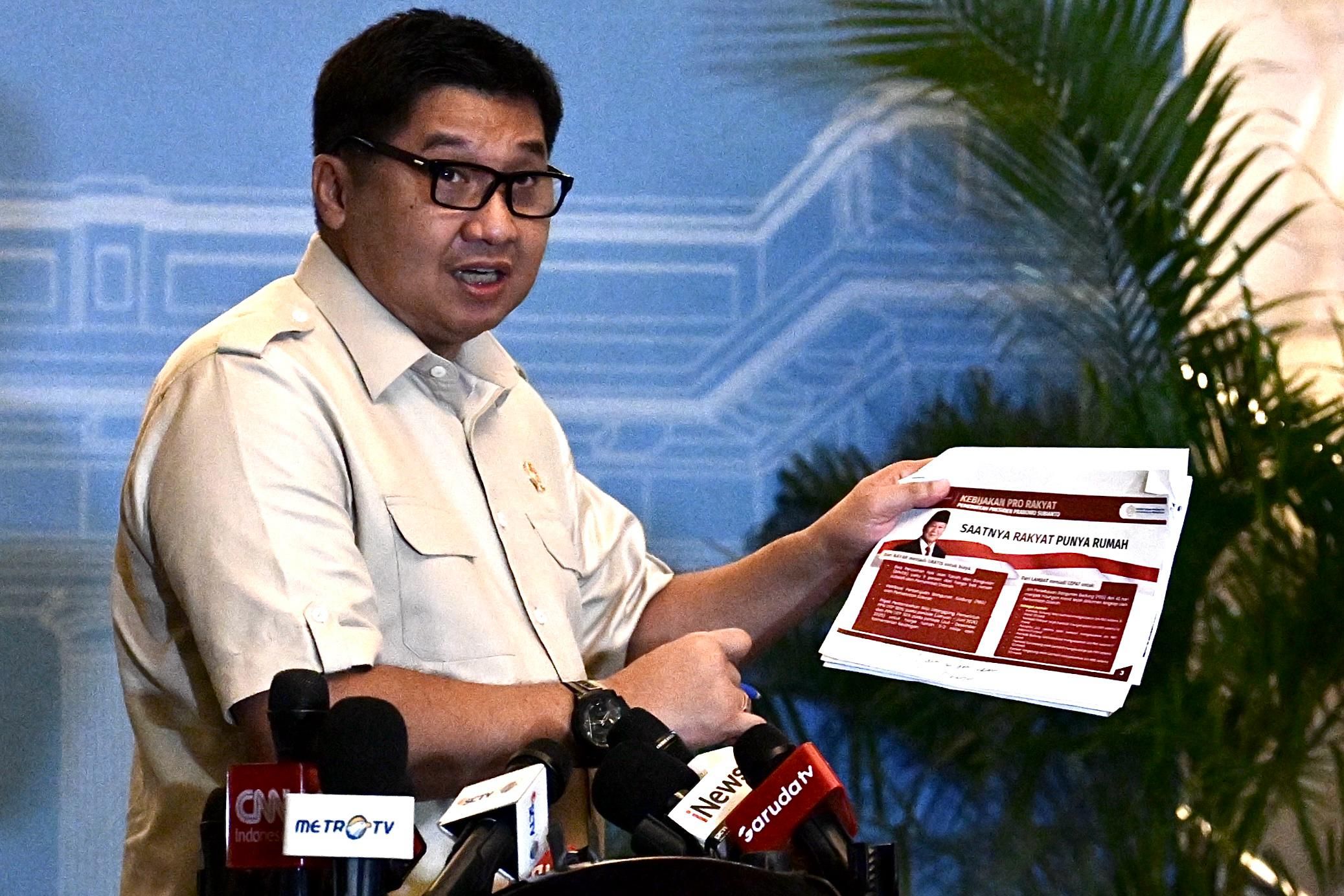 Menteri Perumahan dan Kawasan Permukiman (PKP) Maruarar  <b>(Setores)</b>