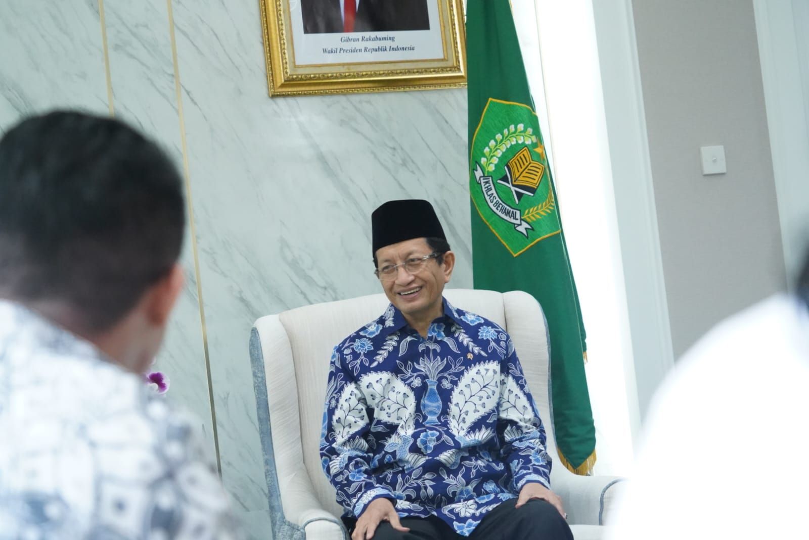 Menteri Agama Nasaruddin Umar <b>(WEBSITE KEMENAG)</b>