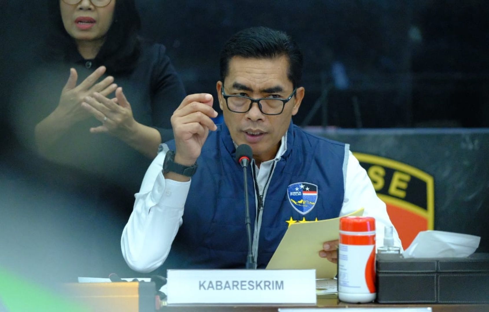 Kabareskrim Polri Komjen Wahyu Widada. 