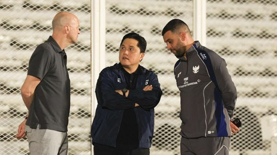 Ketua Umum PSSI, Erick Thohir. <b>(Instagram)</b>