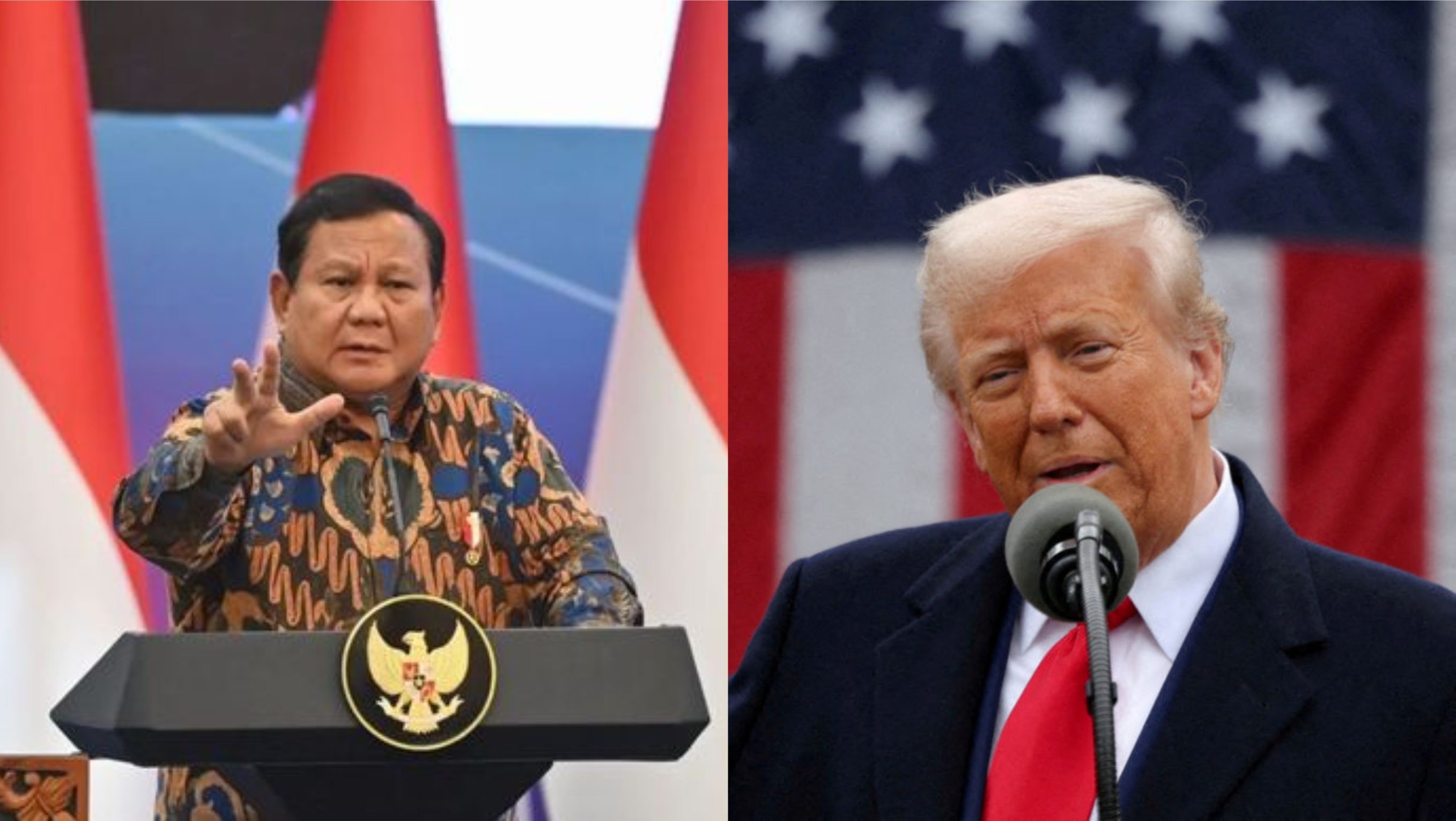 Prabowo dan Donald Trump <b>(Antara)</b>