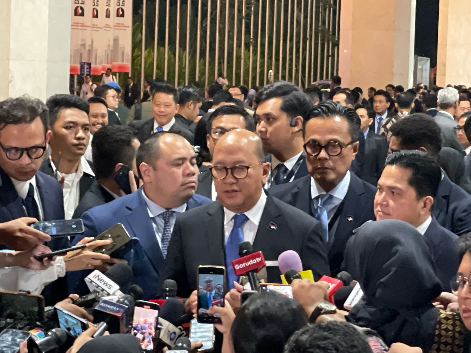 CEO Badan Pengelola Investasi Daya Anagata Nusantara (BPI Danantara), Rosan P. Roeslani <b>(NTVnews.id/Muslimin)</b>