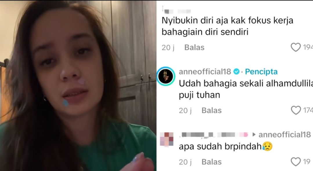 Komentar Putri Anne  <b>(TikTok)</b>