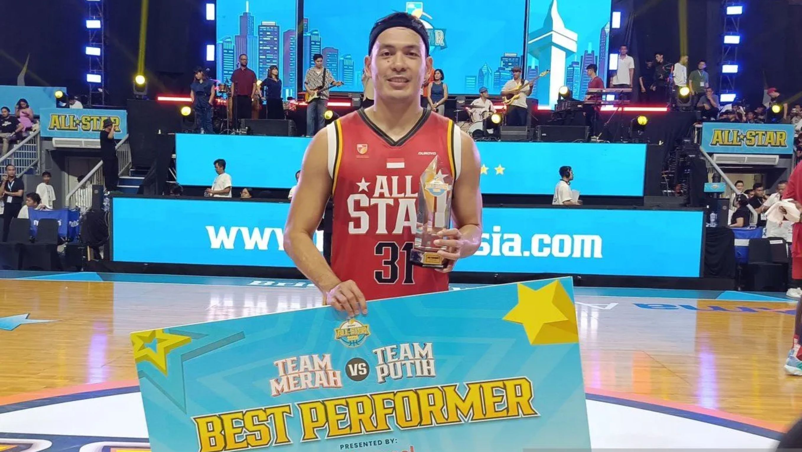 Pebasket Tangerang Hawks Basketball Ebrahim  <b>(Antara)</b>
