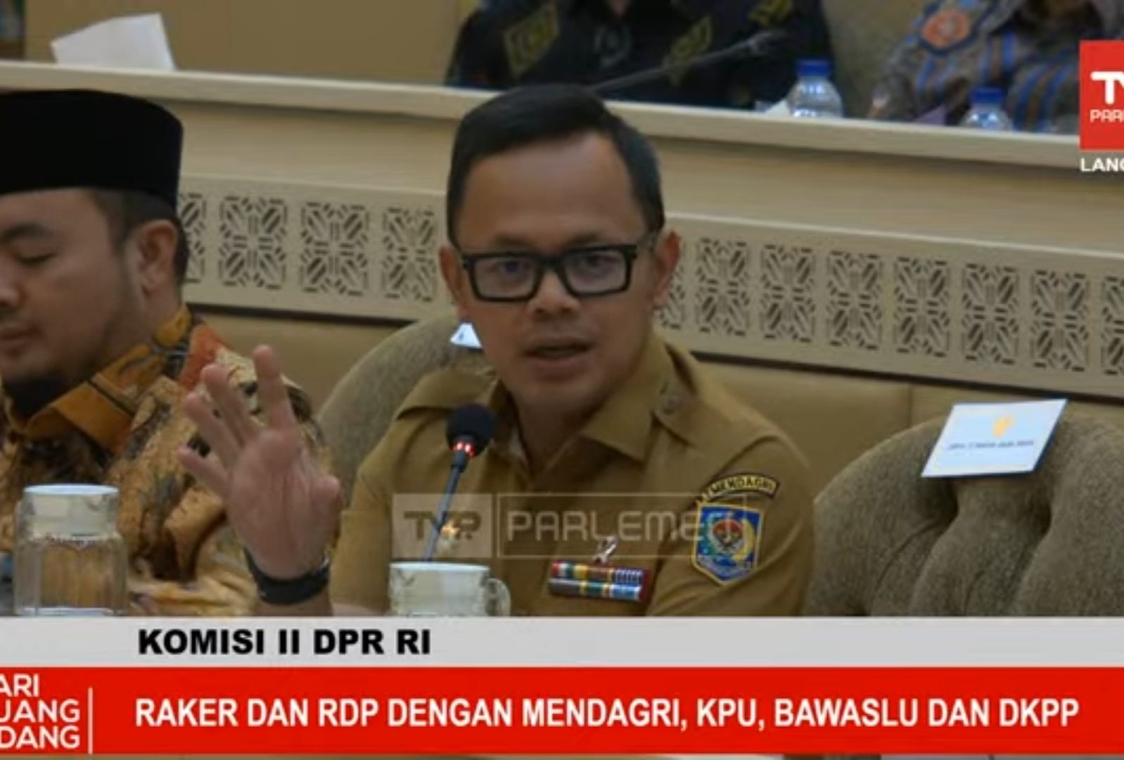 Wamendagri Bima Arya Sugiarto. (YouTube) 