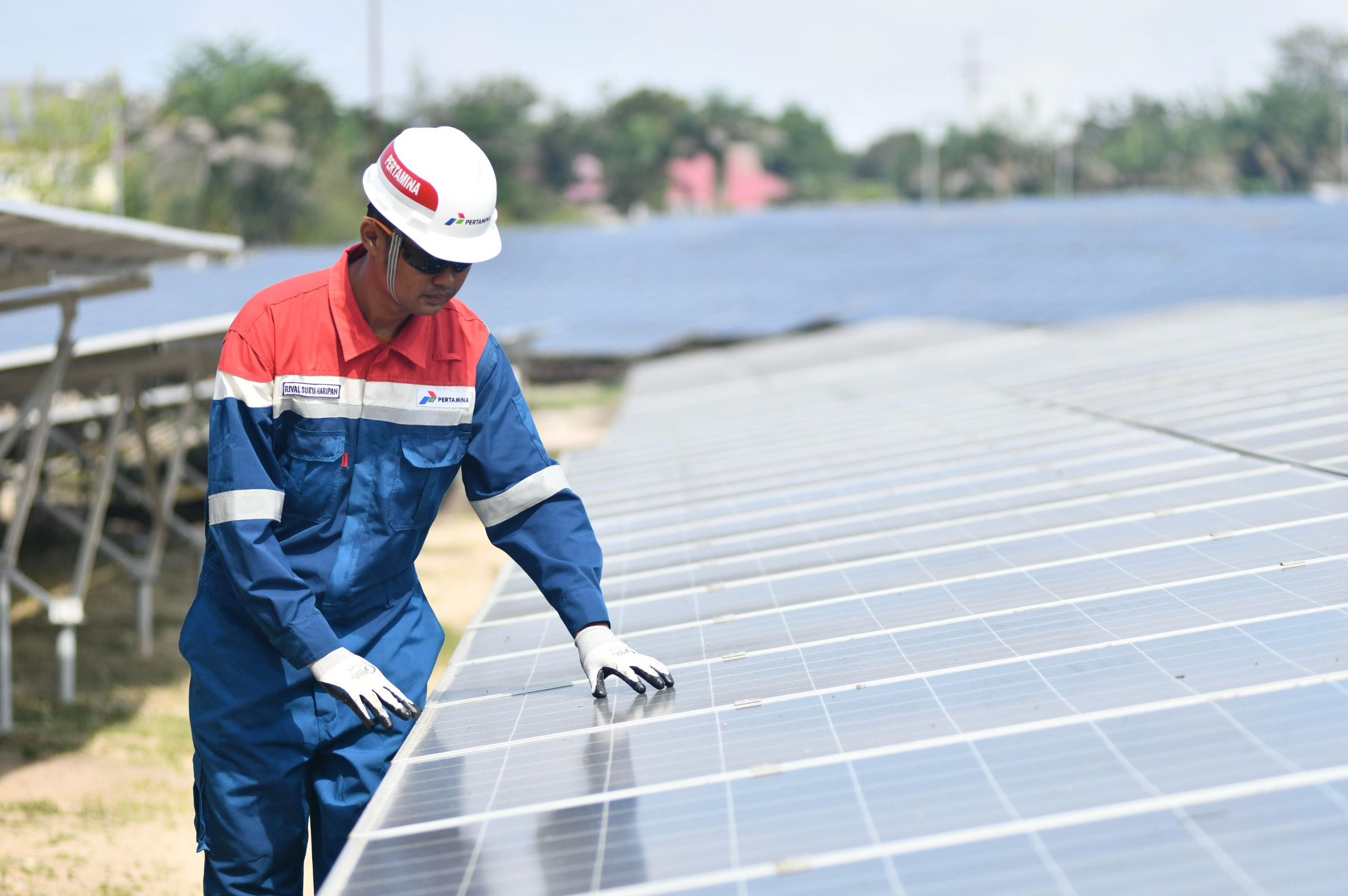 Program Jejak Keberlanjutan sarana Pertamina galakkan pemahaman keberlanjutan di kalangan Perwira Pekerja Pertamina. Program Jejak Keberlanjutan Series#1 diselenggarakan di Pertamina Hulu Rokan, Rumbai, Pekanbaru, Riau, Selasa (22/4/2025). <b>(Pertamina)</b>