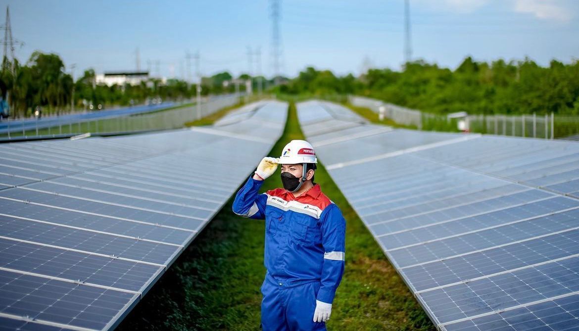 Program Jejak Keberlanjutan sarana Pertamina galakkan pemahaman keberlanjutan di kalangan Perwira Pekerja Pertamina. Program Jejak Keberlanjutan Series#1 diselenggarakan di Pertamina Hulu Rokan, Rumbai, Pekanbaru, Riau, Selasa (22/4/2025). <b>(Pertamina)</b>