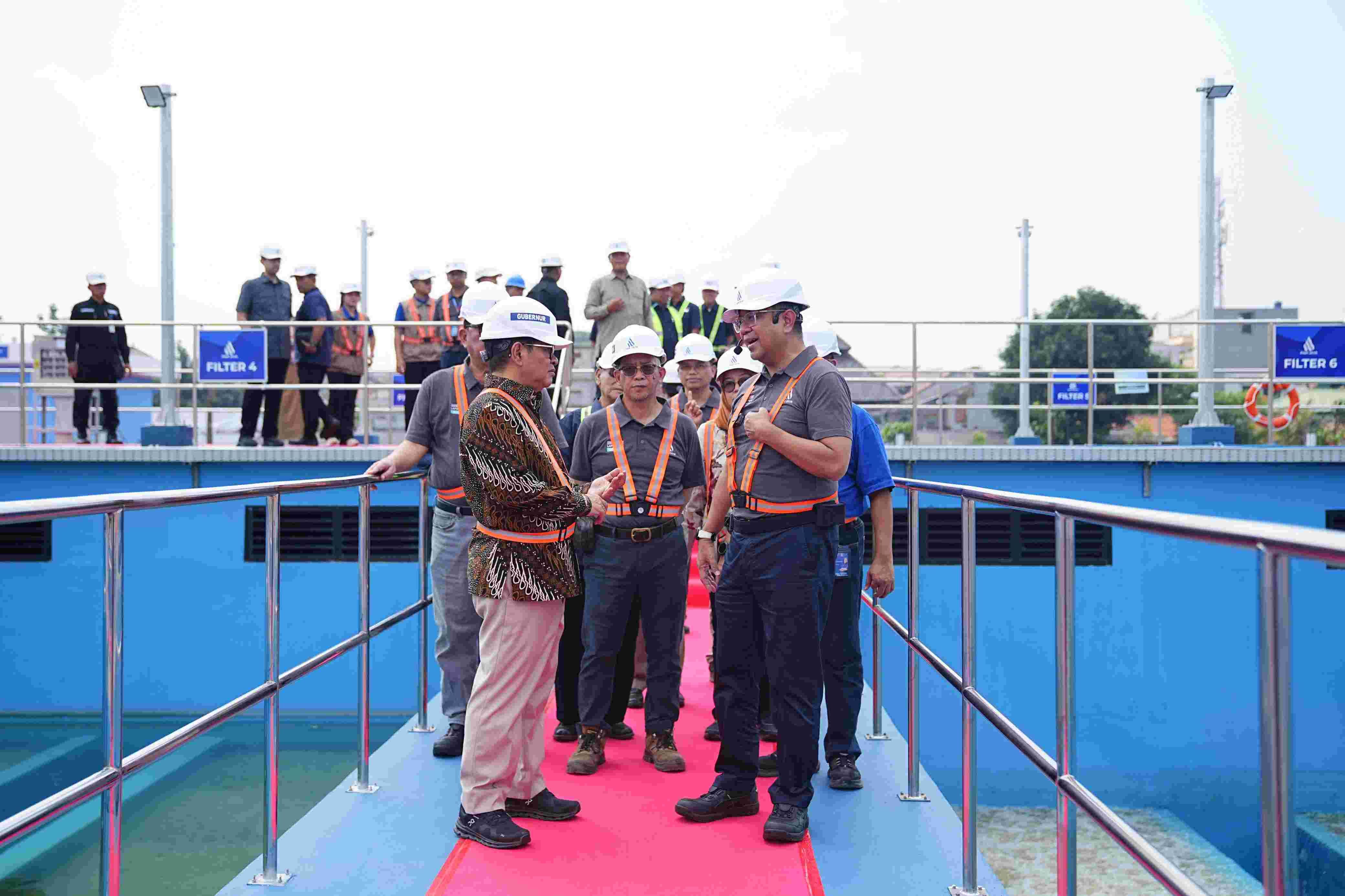 Pramono resmikan IPA Buaran III <b>(Ntvnews.id/ Pemprov DKI)</b>
