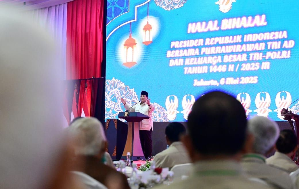 Presiden Republik Indonesia Prabowo Subianto <b>(Sekretariat Presiden)</b>