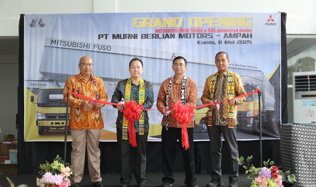 Mitsubishi Fuso membuka diler baru di Kota Ampah, Kalimantan Tengah. (Foto: Istimewa)