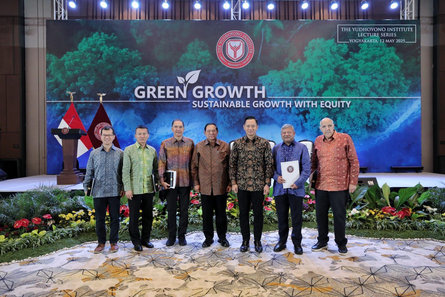 SBY dalam acara TYI Lecture Series <b>(Dok: Ntvnews.id)</b>