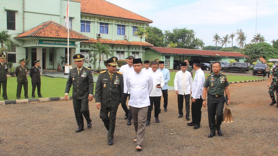 Panglima TNI Hadiri Upacara Pelepasan Jenazah Prajurit <b>(Dok: Ntvnews.id)</b>