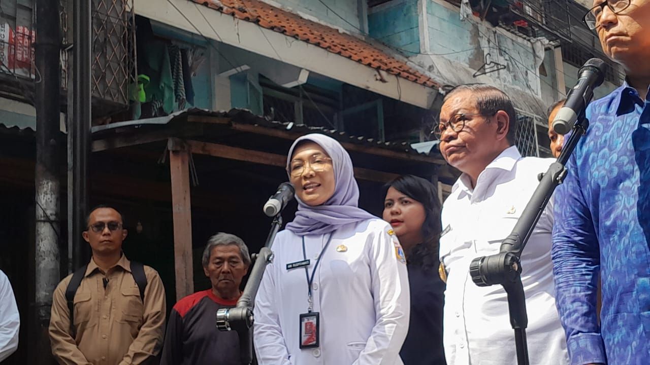 Kepala Dinas Kesehatan Jakarta Ani Rusputiwati <b>(Ntvnews.id/ Adiansyah)</b>