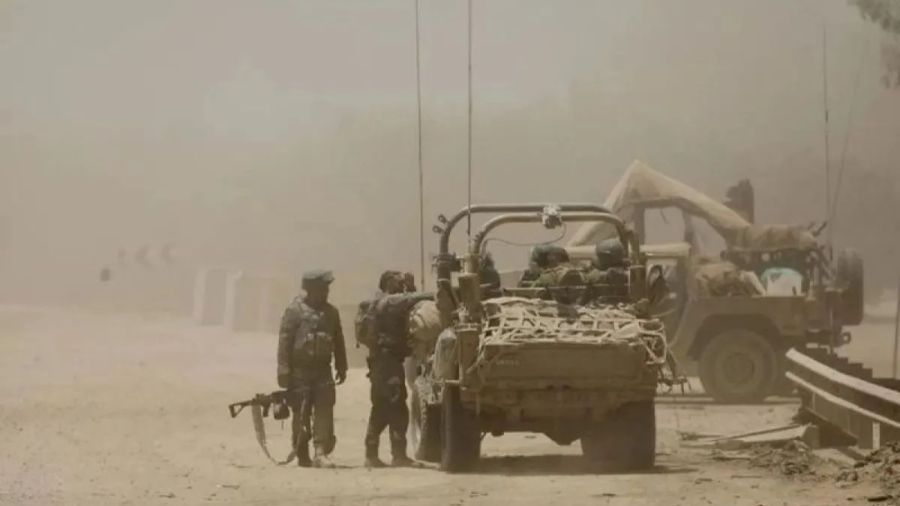  Pasukan Israel terlihat di dekat perbatasan dengan Jalur Gaza di bagian selatan Israel (2/7/2024). <b>(Dok.Antara)</b>