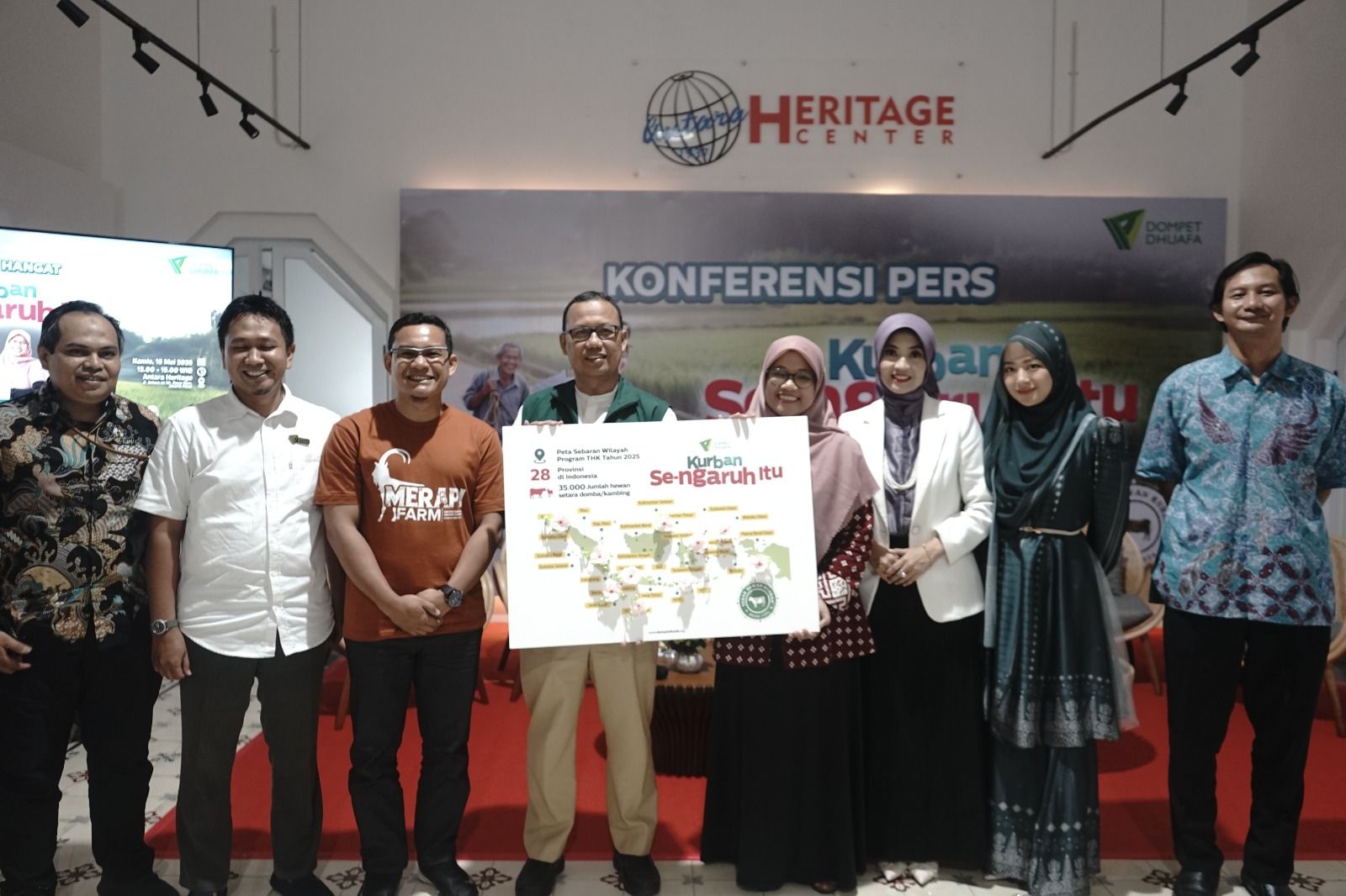 Dompet Dhuafa siap sebar hewan kurban <b>(Dok: Ntvnews.id)</b>
