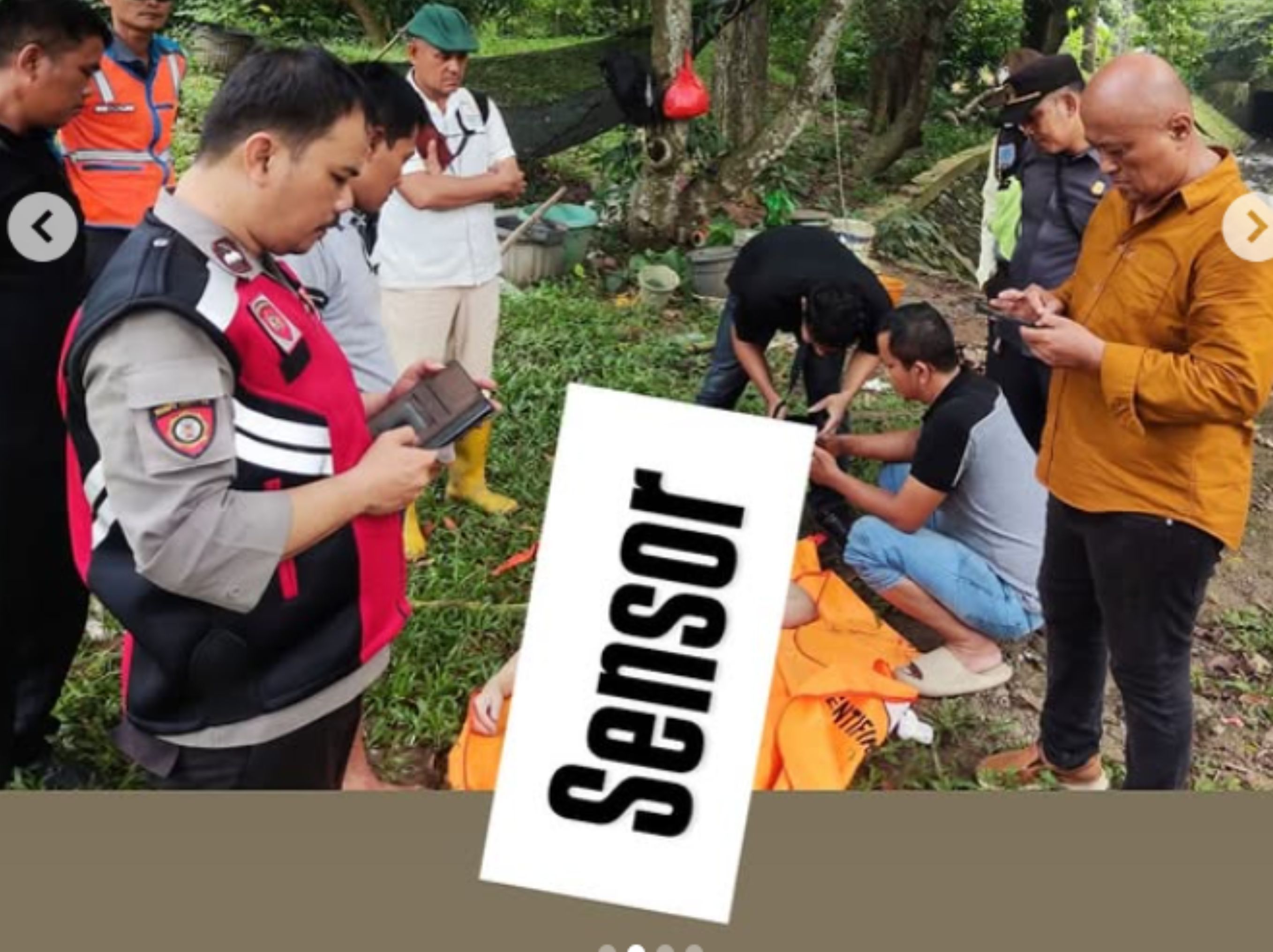 mayat perempuan di Cikarang <b>(INSTAGRAM Liputan Cikarang)</b>