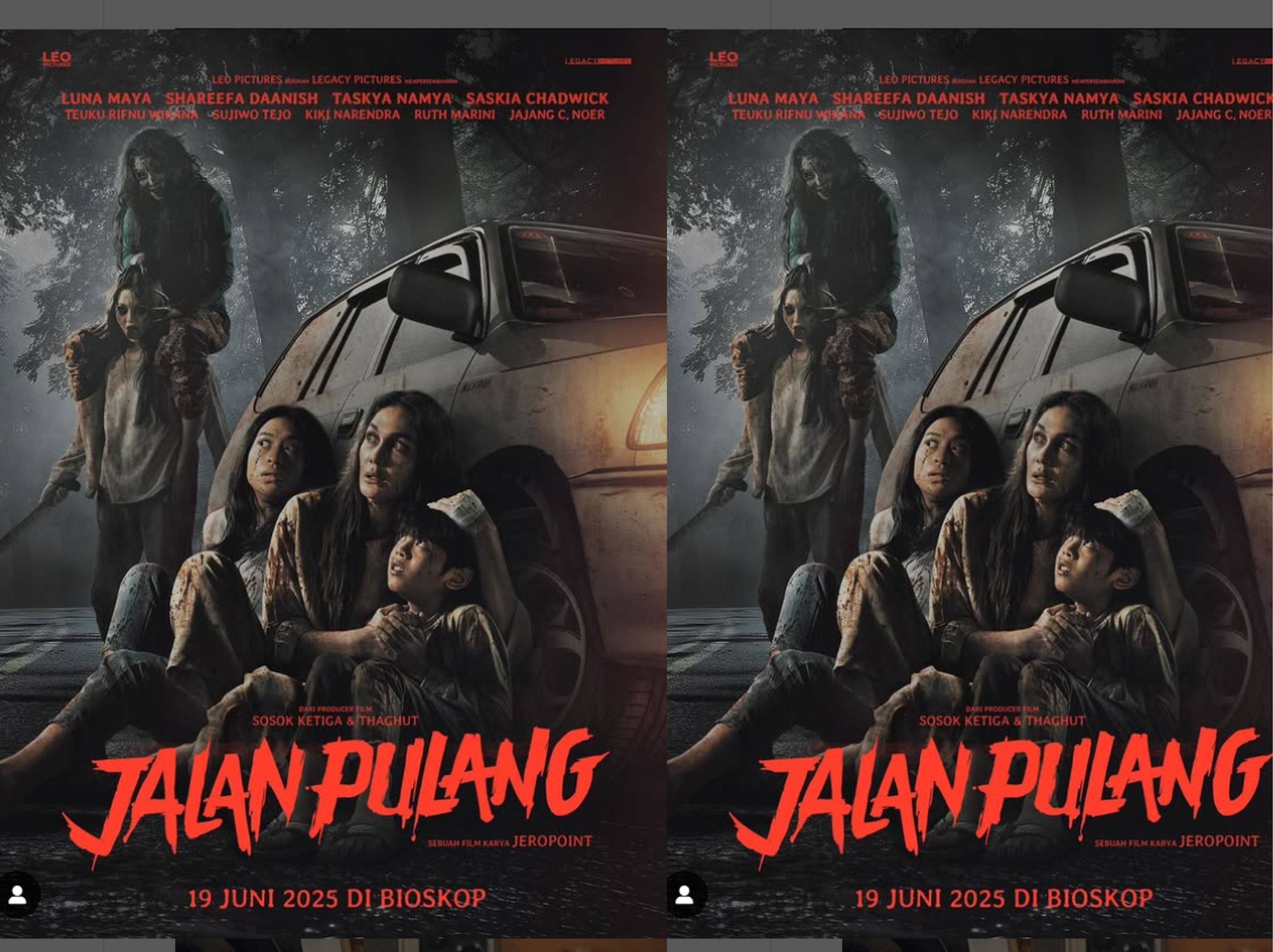 Poster film Jalan Pulang <b>(DOKUMENTASI)</b>