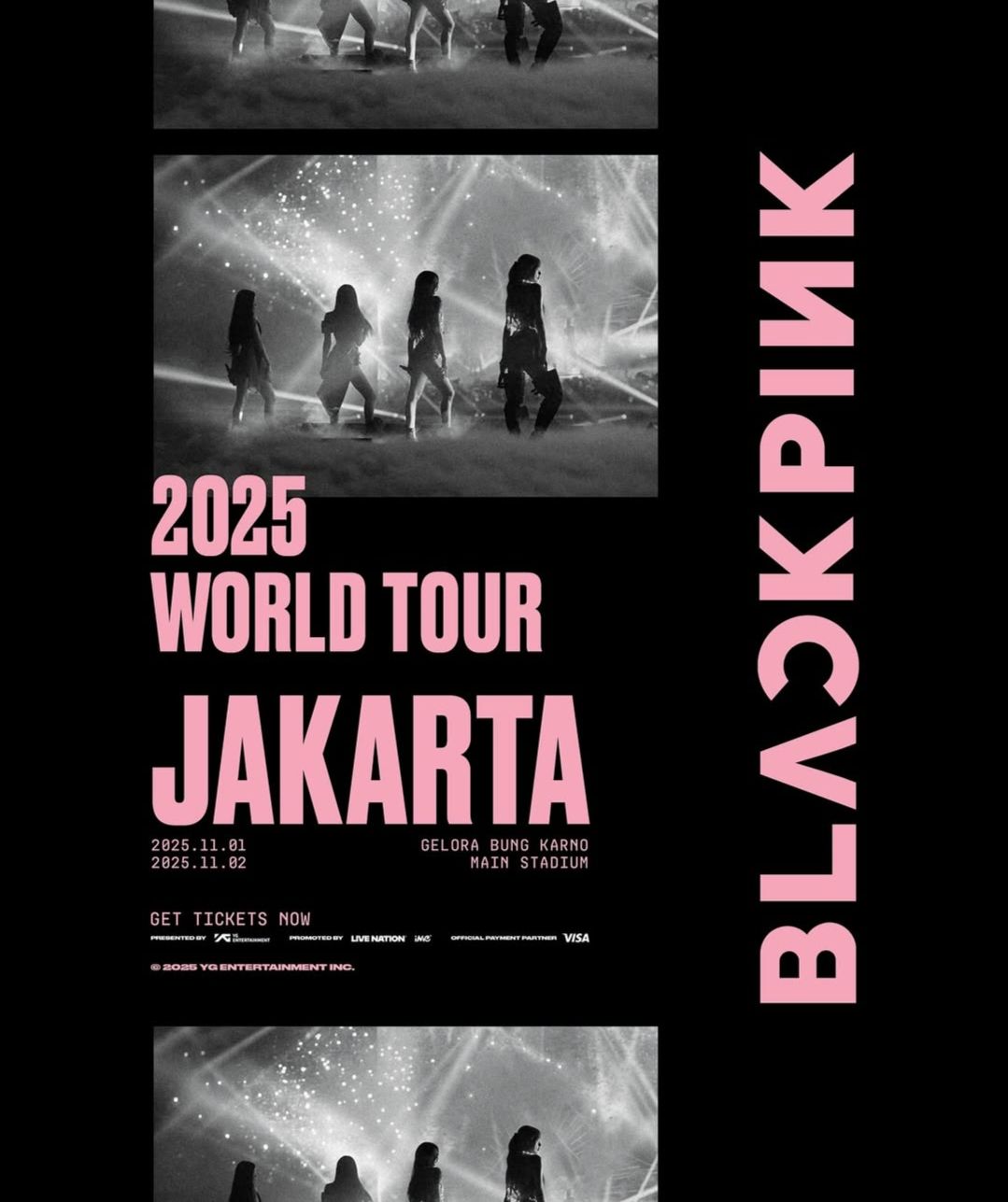Konser Deadline BLACKPINK Jakarta  <b>(Instagram)</b>