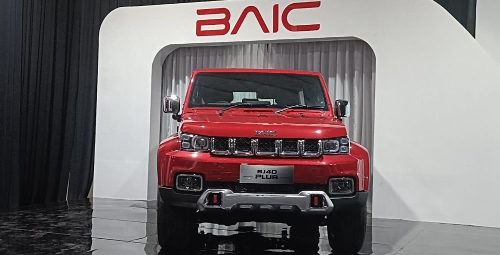 BAIC BJ40 Plus rakitan Indonesia resmi meluncur pada Senin, 2 Juni 2025. (Foto: Adiantoro/NTV) 
