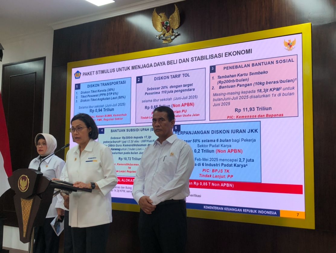 Menteri Keuangan Sri Mulyani  <b>(NTVnews.id/Deddy Setiawan)</b>