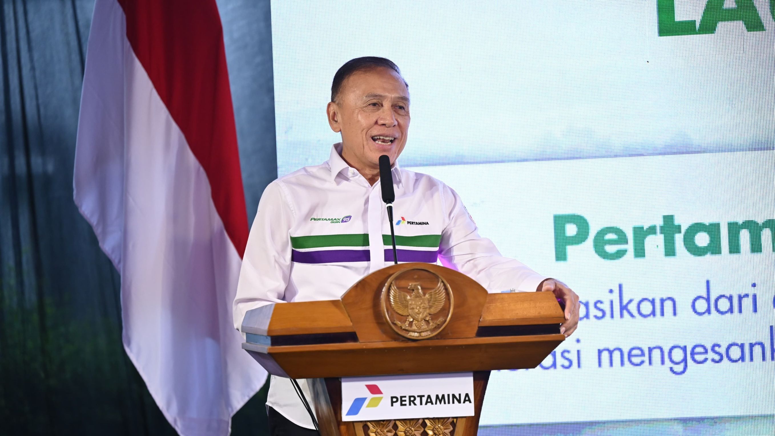Komisaris Utama Pertamina Mochamad Iriawan dalam peluncuran produk Pertamax Green 95 untuk wilayah Jawa Tengah. <b>(Pertamina)</b>