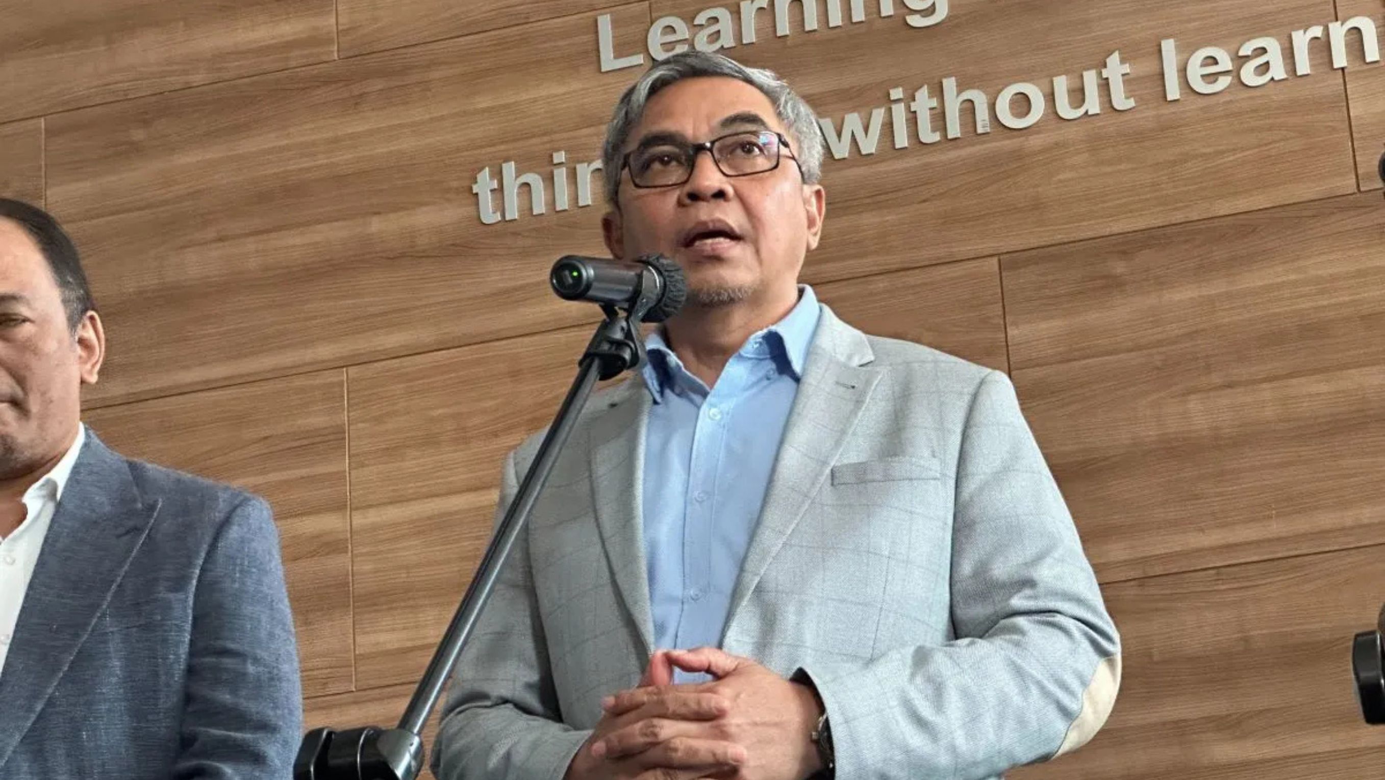 Jakarta, Jum'at, 13 Juni 2025, Ketua KPK (Setyo Budiyanto) ketika memberikan pernyataan di Gedung Pusat Edukasi Antikorupsi KPK.  <b>((ANTARA/Rio Feisal))</b>