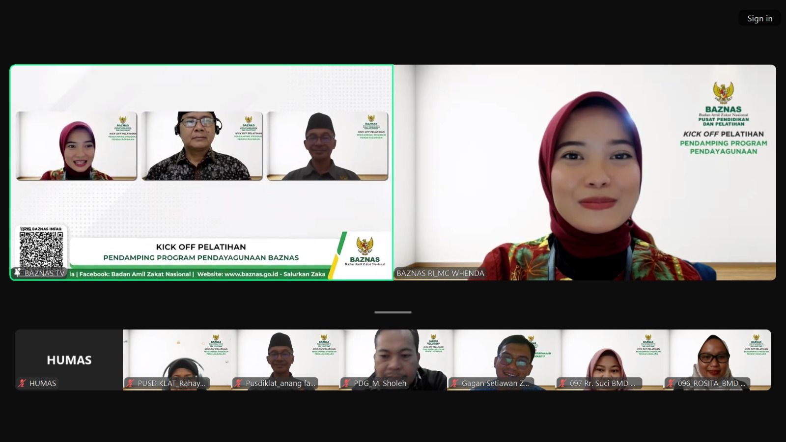 BAZNAS RI Beri Pelatihan bagi Pendamping, Cetak Kader Pemberdayaan Berintegritas <b>(Baznas)</b>