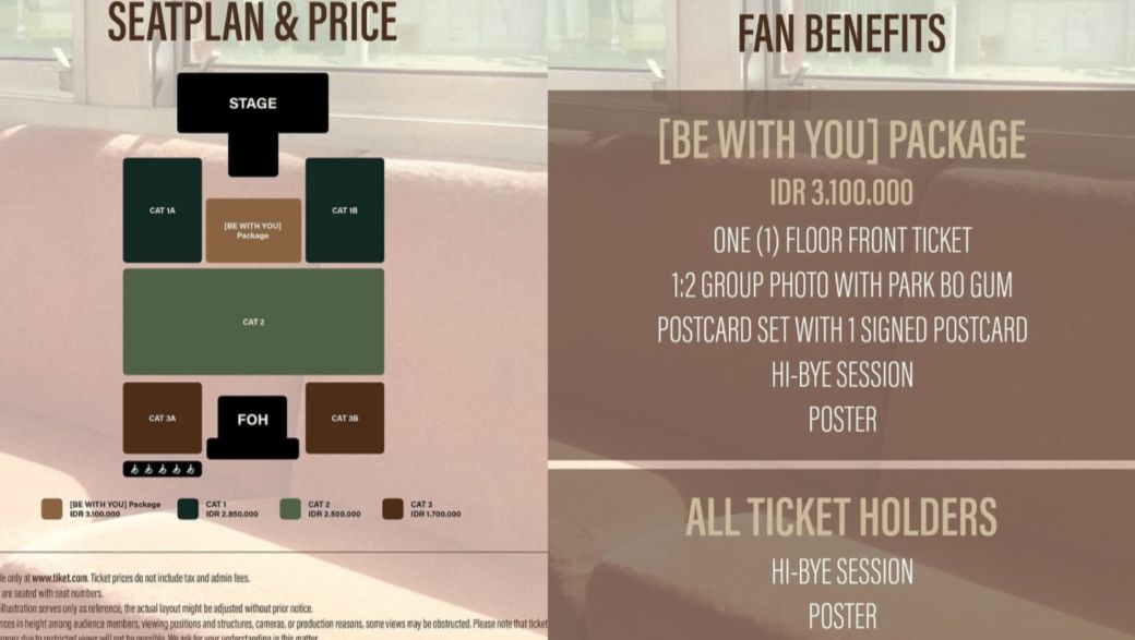 Benefit Fanmeeting Park Bo Gum <b>(Instagram )</b>
