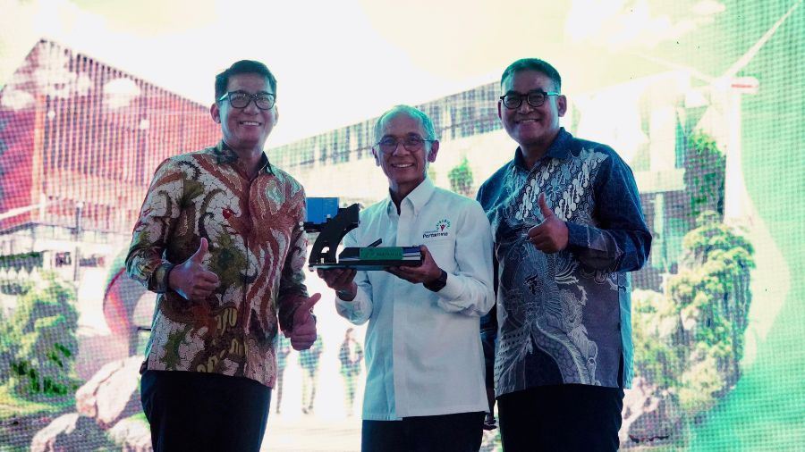 PT Pertamina (Persero) meresmikan tiga fasilitas baru Universitas Pertamina, yakni Gedung Kuliah Baru, Gerbang Utama dan Fasilitas Laboratorium Baru Universitas Pertamina, pada 19 Juni 2025. <b>(Dok.Ntvnews.id)</b>