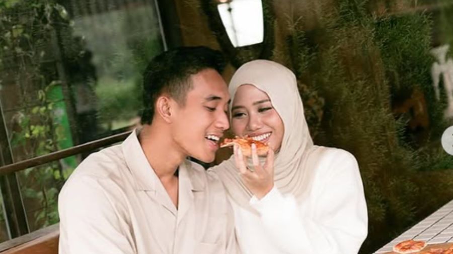 Rizky Ridho dan Sendy Aulia  <b>(Instagram @rizkyridhoramadhani)</b>