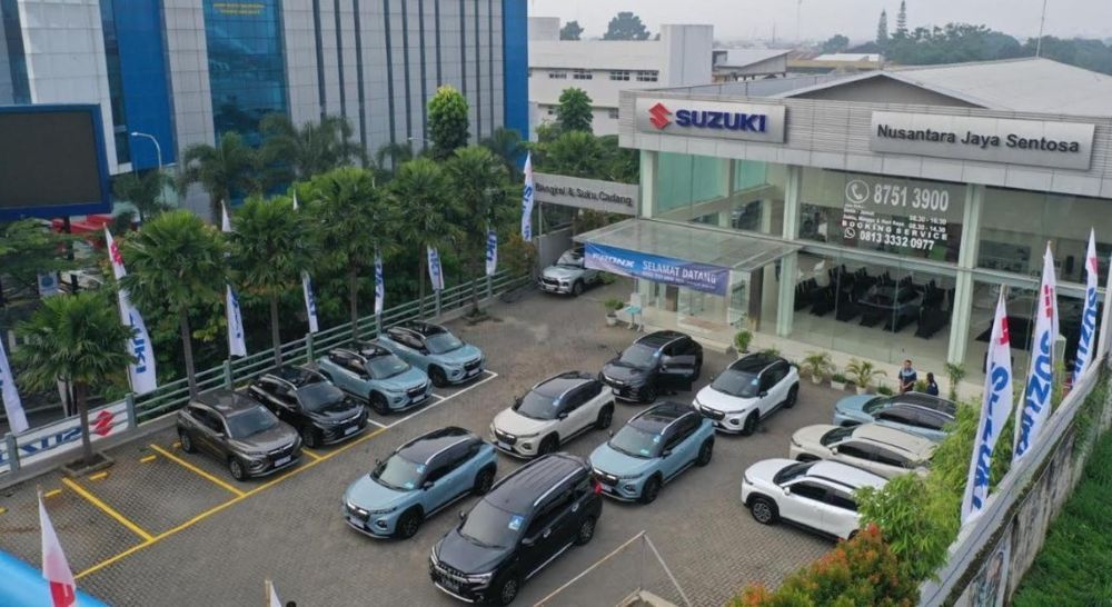 PT SIS mengadakan kegiatan media test drive untuk memperkenalkan SUV terbaru mereka, Suzuki Fronx. (Foto: Suzuki/Adiantoro/NTV)